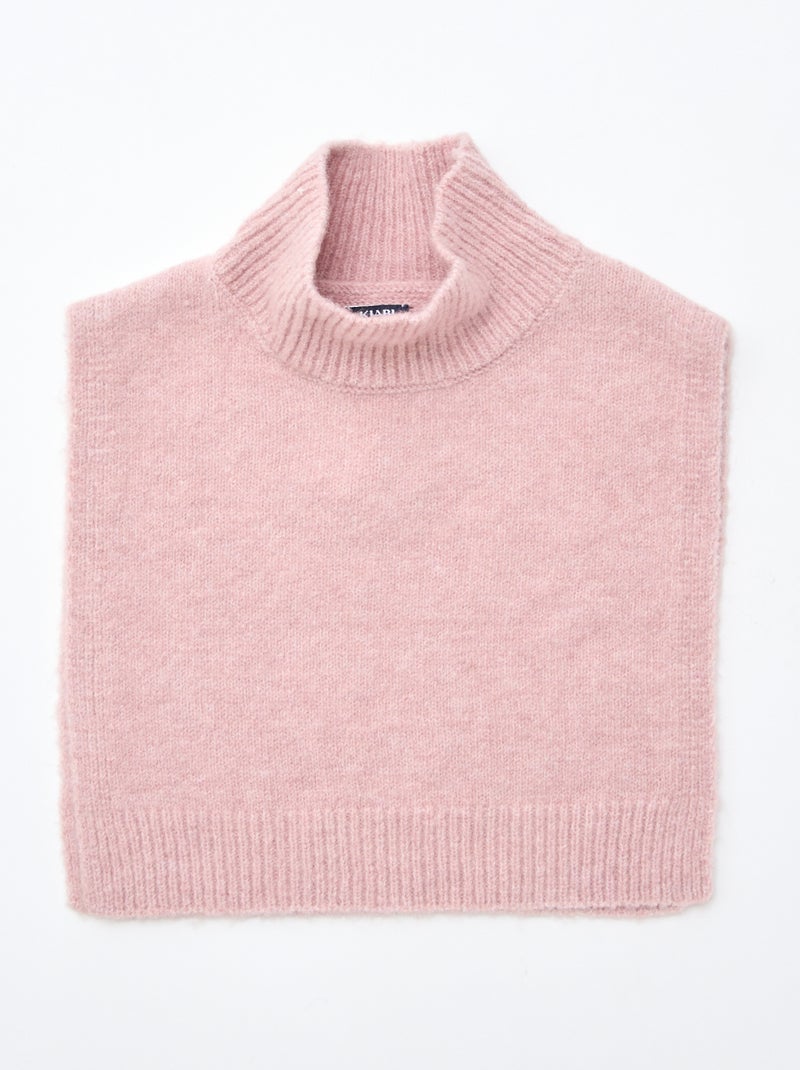Snood peto cuello alto Rosa - Kiabi