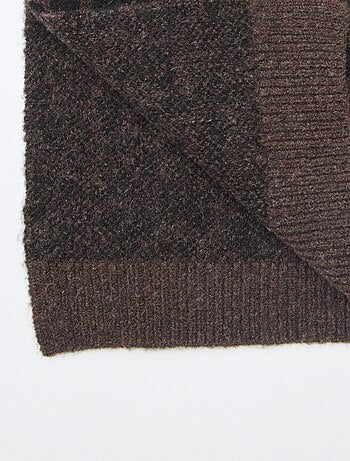 Snood plastrón liso