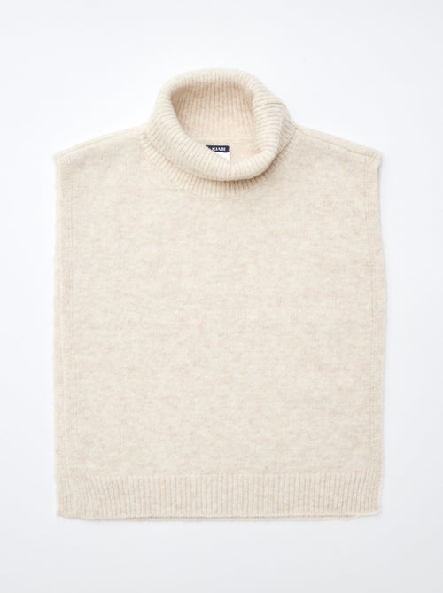 Snood plastrón liso - Kiabi