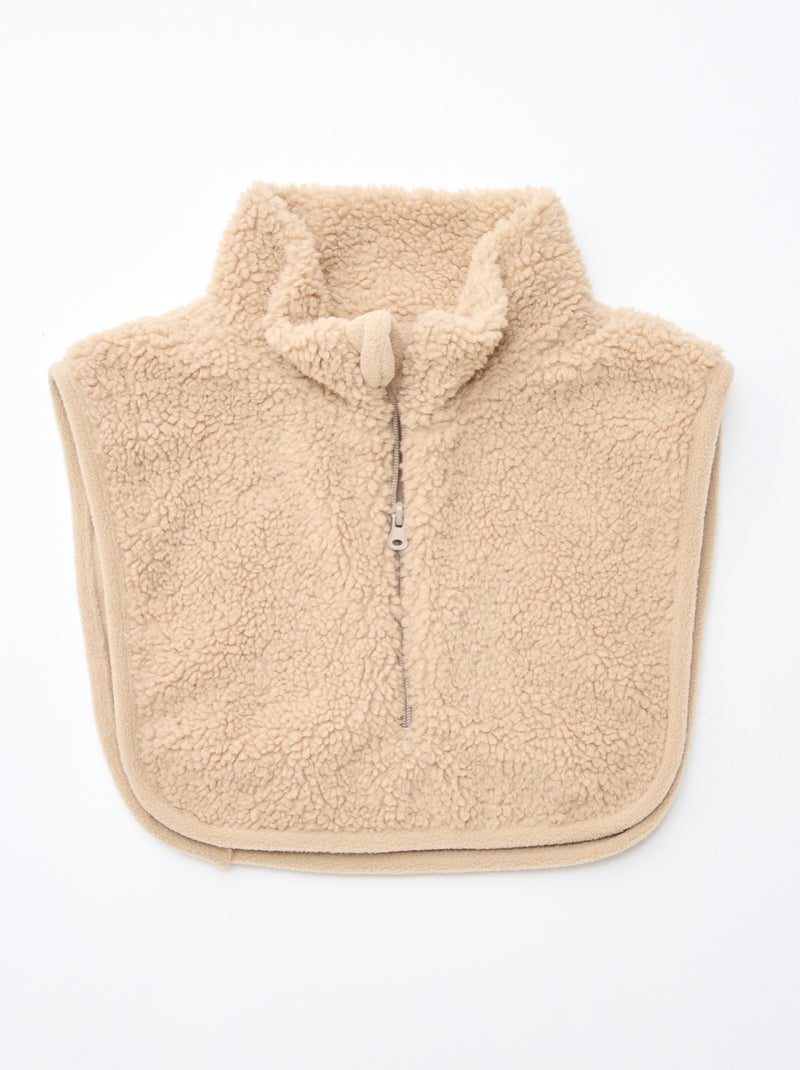 Snood plastrón muy suave Beige - Kiabi