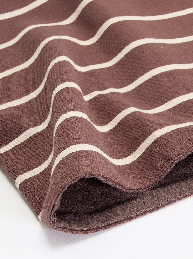 Snood reversible para poner Marron - Kiabi