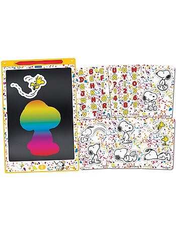 Snoopy 11'' tableta de tinta electrónica multicolor para aprender a dibuTarro con plantillas