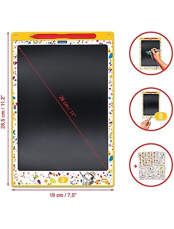 Snoopy 11'' tableta de tinta electrónica multicolor para aprender a dibuTarro con plantillas