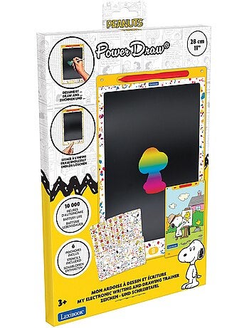 Snoopy 11'' tableta de tinta electrónica multicolor para aprender a dibuTarro con plantillas