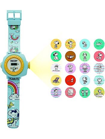 Snoopy digital Proyección Watch con 20 images to project