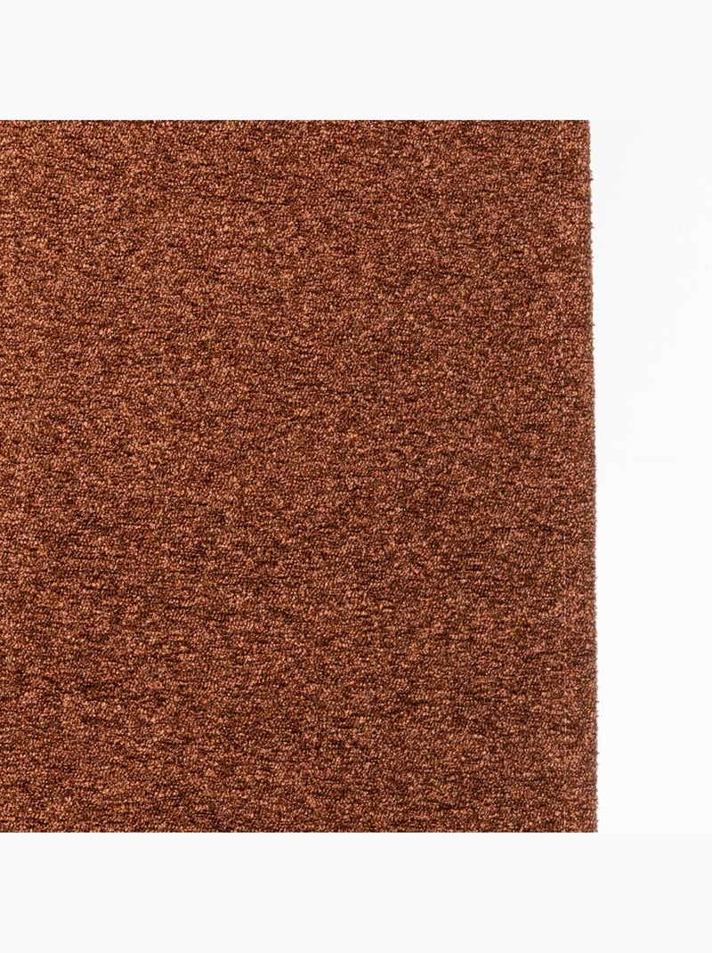 Soana cortina blackout aislante rosa terracota 140x260cm Terracota - Kiabi
