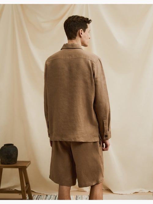 Sobrecamisa 100% lino, MO Fashion - Kiabi