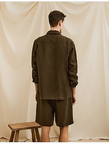 Sobrecamisa 100% lino, MO Fashion