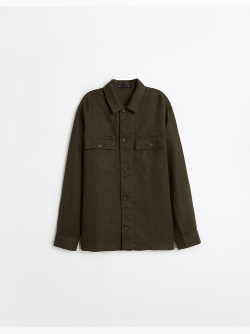 Sobrecamisa 100% lino, MO Fashion - Kiabi