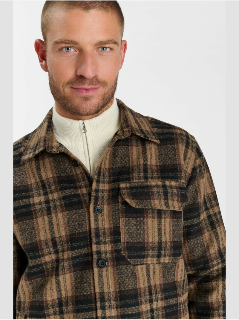 Sobrecamisa alvi Marrón - Kiabi