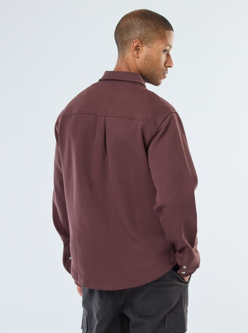 Sobrecamisa con cierre de automáticos y 2 bolsillos en el pecho - Kiabi