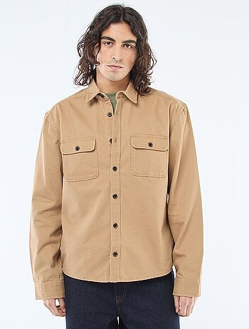 Sobrecamisa de algodón