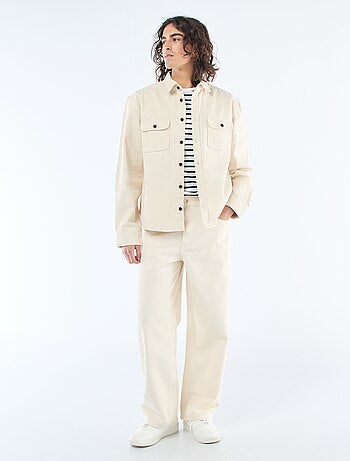 Sobrecamisa de algodón