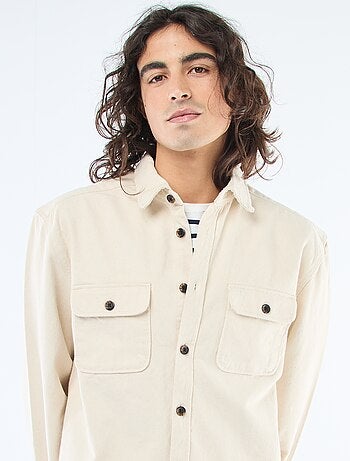 Sobrecamisa de algodón