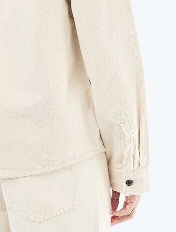 Sobrecamisa de algodón