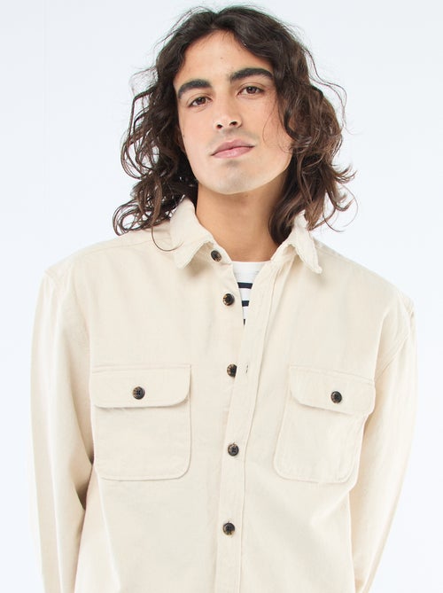 Sobrecamisa de algodón - Kiabi