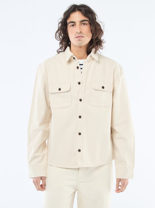 Sobrecamisa de algodón - Kiabi