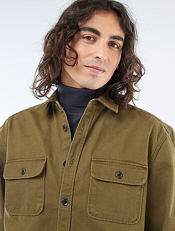 Sobrecamisa de algodón