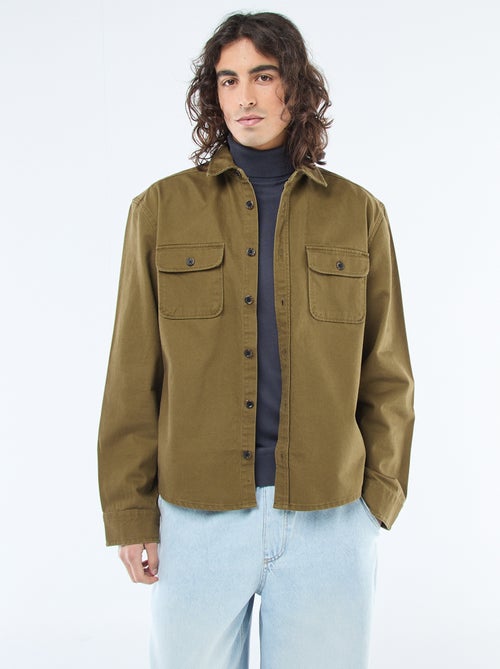 Sobrecamisa de algodón - Kiabi