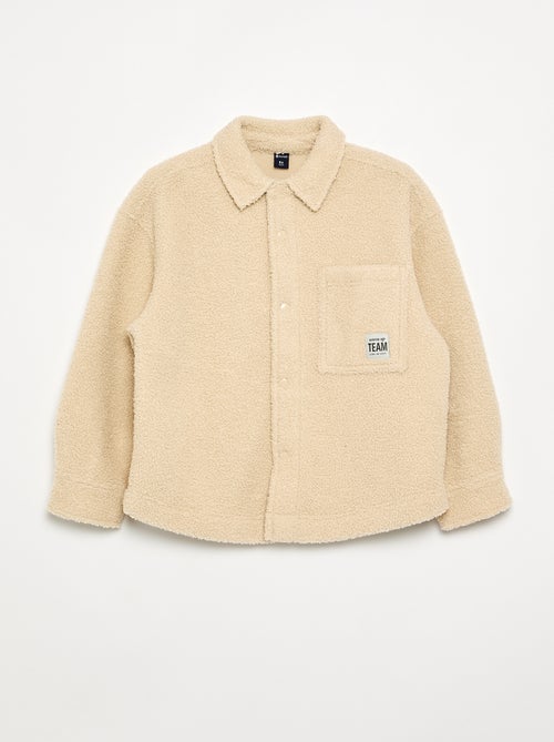 Sobrecamisa de borreguito - Kiabi