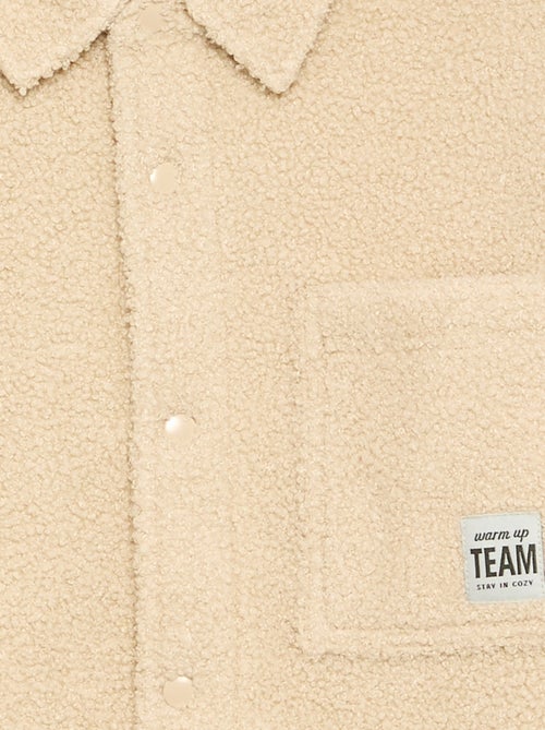 Sobrecamisa de borreguito - Kiabi