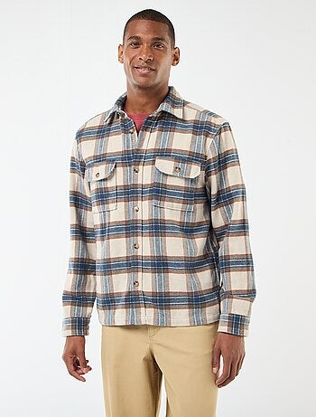 Sobrecamisa de cuadros