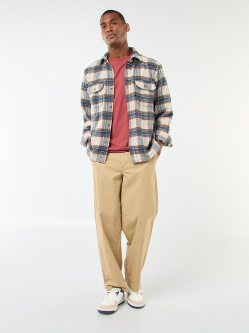 Sobrecamisa de cuadros - Kiabi