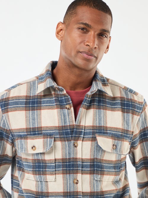 Sobrecamisa de cuadros - Kiabi