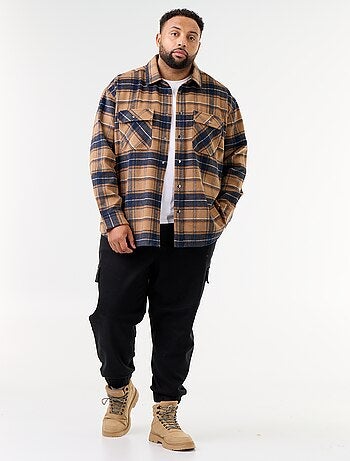 Sobrecamisa de cuadros