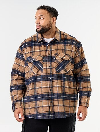 Sobrecamisa de cuadros