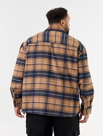 Sobrecamisa de cuadros