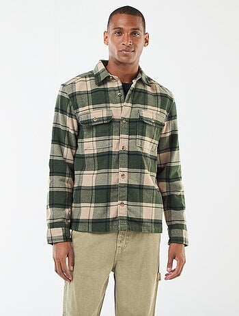 Sobrecamisa de cuadros