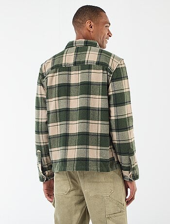 Sobrecamisa de cuadros