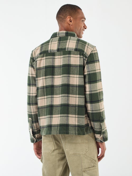 Sobrecamisa de cuadros - Kiabi