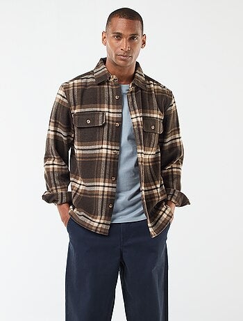 Sobrecamisa de cuadros