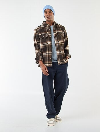 Sobrecamisa de cuadros