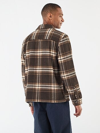 Sobrecamisa de cuadros