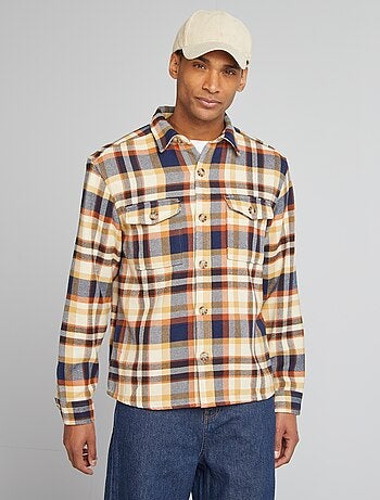 Sobrecamisa de franela