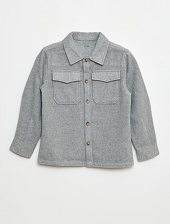 Sobrecamisa de franela regular