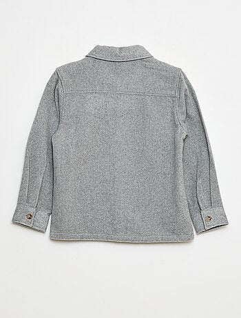 Sobrecamisa de franela regular