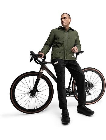Sobrecamisa de gravel insulada hombre ciclismo hombre timber