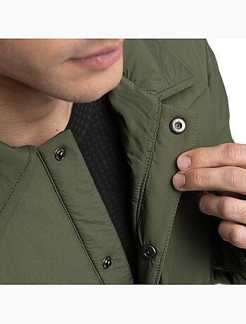 Sobrecamisa de gravel insulada hombre ciclismo hombre timber