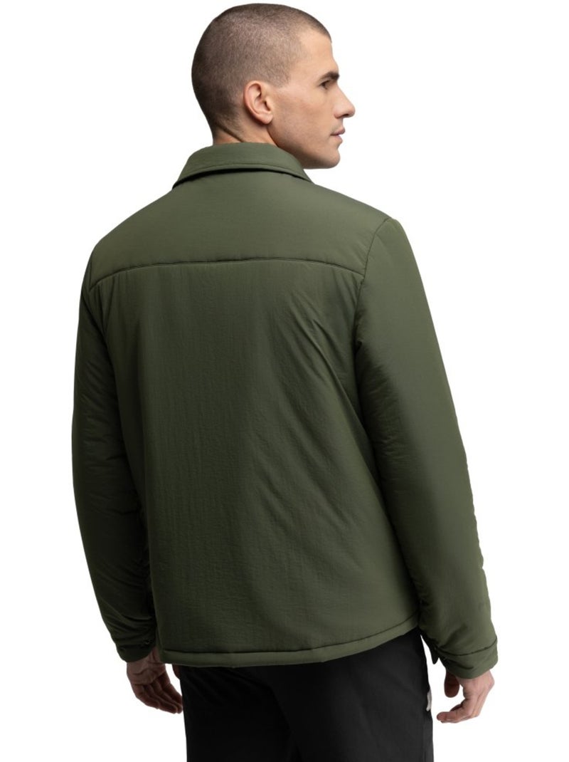Sobrecamisa de gravel insulada hombre ciclismo hombre timber Verde - Kiabi