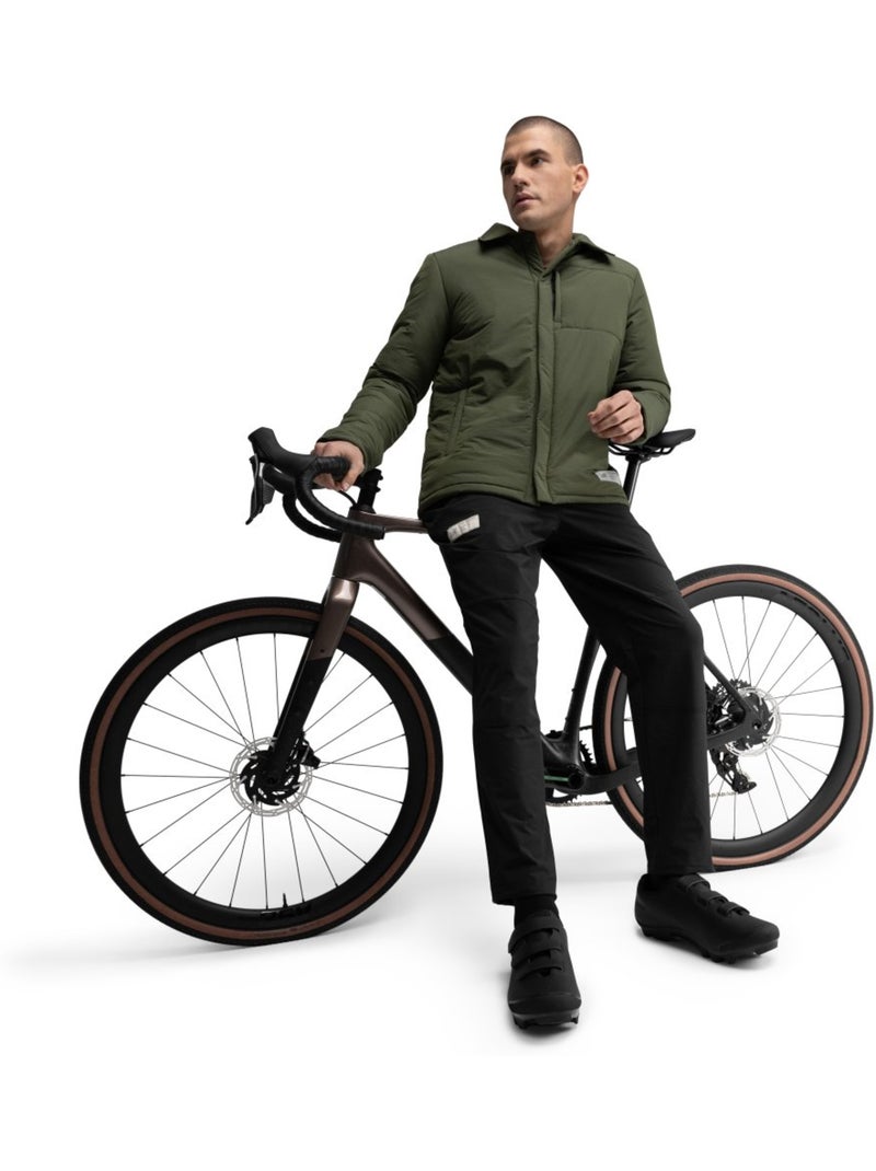 Sobrecamisa de gravel insulada hombre ciclismo hombre timber Verde - Kiabi