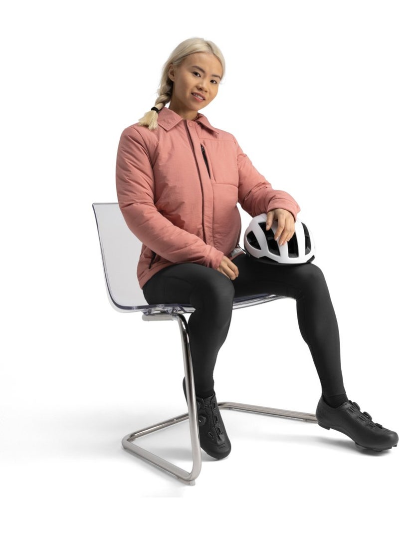 Sobrecamisa de gravel insulada mujer ciclismo mujer georgia Rosa - Kiabi