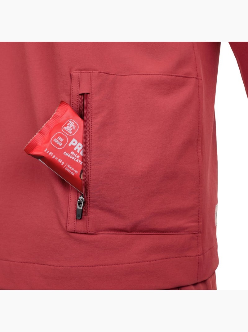 Sobrecamisa de gravel para verano hombre ciclismo hombre stoneway Rojo - Kiabi