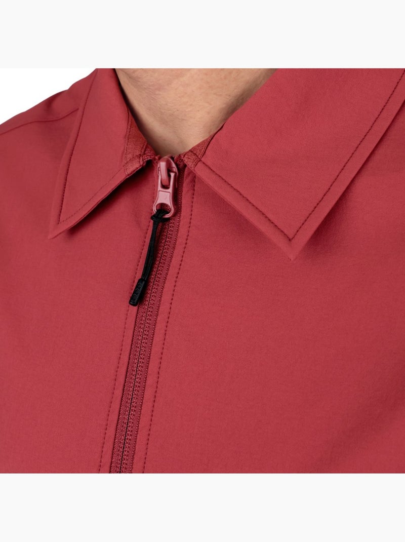 Sobrecamisa de gravel para verano hombre ciclismo hombre stoneway Rojo - Kiabi