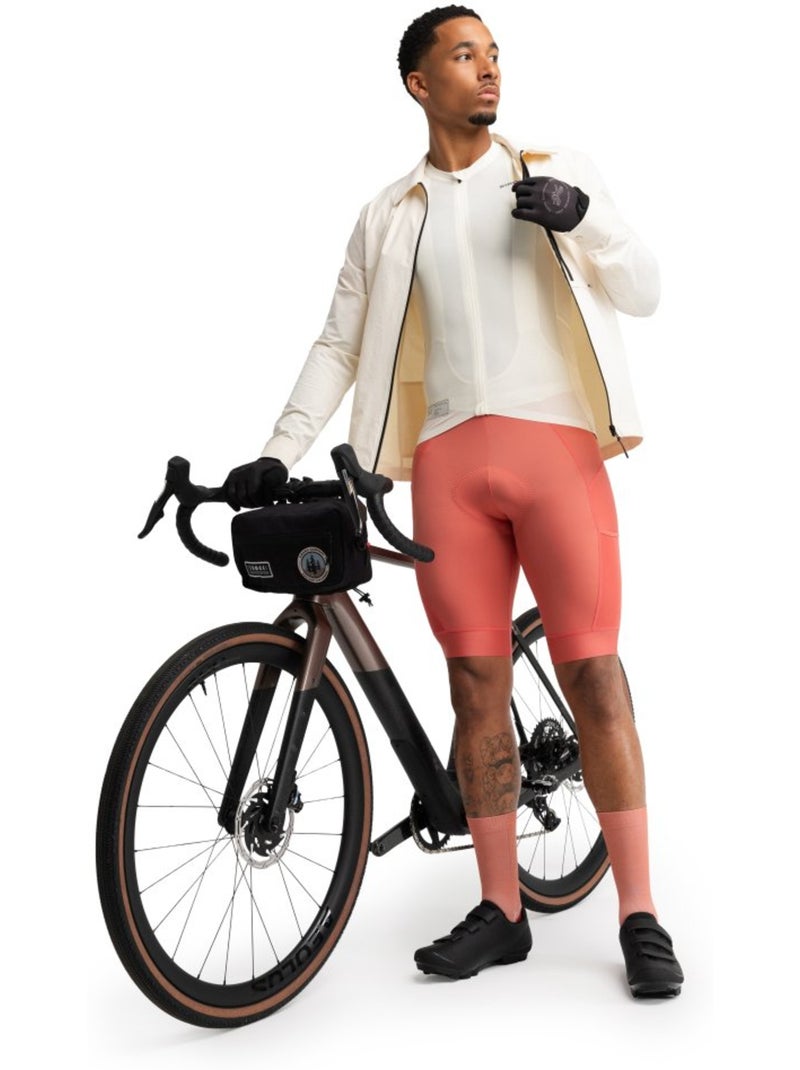 Sobrecamisa de gravel para verano hombre ciclismo hombre stoneway stone Blanco - Kiabi