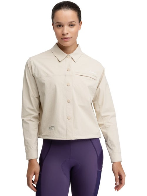 Sobrecamisa de gravel para verano mujer ciclismo mujer emberly - Kiabi
