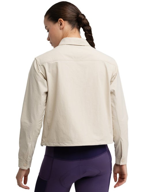 Sobrecamisa de gravel para verano mujer ciclismo mujer emberly - Kiabi